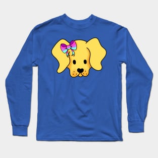 Bisexual Pride Puppy - Blue Long Sleeve T-Shirt